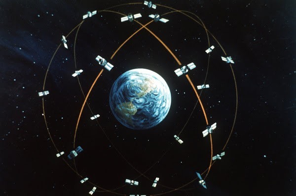 GPS Satellite path